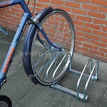 Floor bike rack 2 bikes 