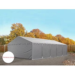 5x10m - Αποθήκη απο μουσαμά διαστάσεων 5x10m, Premium έκδοση