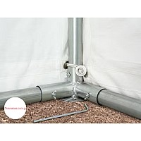 Αποθήκη απο μουσαμά διαστάσεων 5x10m, premium έκδοση,Αποθήκες Κήπου,Σπίτι & Κήπος