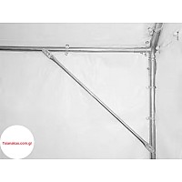 5x6m - Οικονομικές αποθήκες απο Μουσαμά/ 10 χρόνια εγγύηση Διαστάσεων :5x6m Επαγγελματική έκδοση