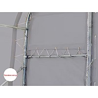 Οικονομικές αποθήκες απο Μουσαμά/ 10 χρόνια εγγύηση Διαστάσεων : 10Χ12m Επαγγελματική.,Αποθήκες Κήπου,Σπίτι & Κήπος