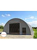 9,15m x 12m x 4,5m - Τοξοτή αποθήκη απο μουσαμά διαστάσεων 9,15m x 12m x 4,5m με μουσαμά βάρους  2300γρ  