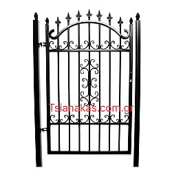 Traditional Iron Gate with 12X12mm Frame