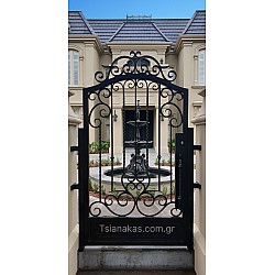Traditional Iron Gate with 14X14mm frame and posts