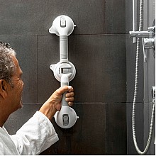 Διπλό Γωνιακό Χερούλι Ασφαλείας Μπάνιου Grabbath InnovaGoods 