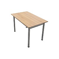 Τραπέζι DINNER σε δρυς/γκρι χρώμα 100x60x77,Έπιπλα εσωτερικού χώρου > Τραπεζαρία > Τραπέζια
