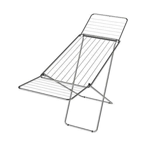Απλώστρα CAPELLO μεταλλική ρούχων 185x55x 96,Είδη σπιτιού > Οικιακά είδη > Απλώστρες
