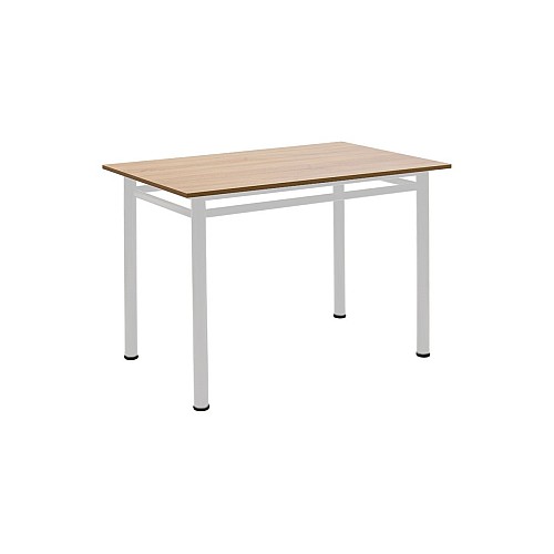 Τραπέζι DINNER σε δρυς/λευκό χρώμα 110x70x77,Έπιπλα εσωτερικού χώρου > Τραπεζαρία > Τραπέζια