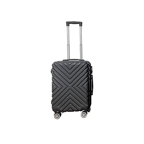 Βαλίτσα ROADTRIP από ABS σε χρώμα μαύρο 39x20x55,Είδη σπιτιού > Βαλίτσες-Σακίδια πλάτης-Τρόλευ