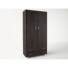 Ντουλάπα δίφυλλη σε χρώμα βέγγε 105x50x180  Ντουλάπα δίφυλλη σε χρώμα βέγγε 105x50x180