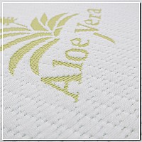 Ανώστρωμα διπλό ALOE VERA 140x190x4,Έπιπλα εσωτερικού χώρου > Κρεβατοκάμαρα > Στρώματα