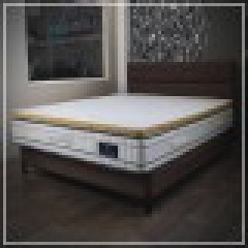 Ανώστρωμα διπλό CAMOMILE 150x200x4,Έπιπλα εσωτερικού χώρου > Κρεβατοκάμαρα > Στρώματα