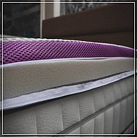 Ανώστρωμα διπλό LAVANDER 140x190x4,Έπιπλα εσωτερικού χώρου > Κρεβατοκάμαρα > Στρώματα