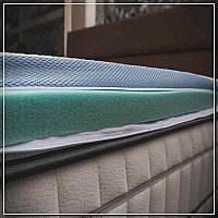 Ανώστρωμα διπλό COOL GEL 140x200x4,Έπιπλα εσωτερικού χώρου > Κρεβατοκάμαρα > Στρώματα