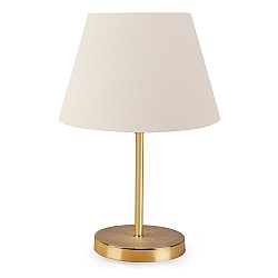 Φωτιστικό επιτραπέζιο Rosenthal Megapap ύφασμα Pvc/χρώμιο χρώμα κρεμ/χρυσό 22x17x37εκ. Φωτιστικό επιτραπέζιο Rosenthal Megapap ύφασμα Pvc/χρώμιο χρώμα κρεμ/χρυσό 22x17x37εκ.