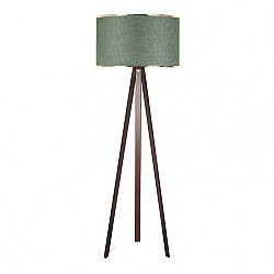 Φωτιστικό δαπέδου Rosling Megapap Mdf/ύφασμα Pvc χρώμα καρυδί/κυπαρισσί 38x21x140εκ. Φωτιστικό δαπέδου Rosling Megapap Mdf/ύφασμα Pvc χρώμα καρυδί/κυπαρισσί 38x21x140εκ.