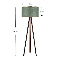 Φωτιστικό δαπέδου Rosling Megapap Mdf/ύφασμα Pvc χρώμα καρυδί/κυπαρισσί 38x21x140εκ. Φωτιστικό δαπέδου Rosling Megapap Mdf/ύφασμα Pvc χρώμα καρυδί/κυπαρισσί 38x21x140εκ.