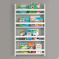 Επιτοίχια βιβλιοθήκη - ραφιέρα Montessori Megapap από μελαμίνη χρώμα λευκό 70x10x120εκ.,Έπιπλα εσωτερικού χώρου > Βιβλιοθήκες Επιτοίχια βιβλιοθήκη - ραφιέρα Montessori Megapap από μελαμίνη χρώμα λευκό 70x10x120εκ.,Έπιπλα εσωτερικού χώρου > Βιβλιοθήκες