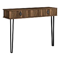 Κονσόλα μελαμίνης Ursula Megapap χρώμα καρυδί 120x35,5x90εκ. Κονσόλα μελαμίνης Ursula Megapap χρώμα καρυδί 120x35,5x90εκ.,Έπιπλα εσωτερικού χώρου > Κονσόλες