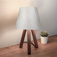 Φωτιστικό επιτραπέζιο Lander Megapap ύφασμα Pvc/ξύλο χρώμα λευκό/καφέ 22x14x32εκ.,Φωτισμός > Επιτραπέζια φωτιστικά,Φωτισμός Φωτιστικό επιτραπέζιο Lander Megapap ύφασμα Pvc/ξύλο χρώμα λευκό/καφέ 22x14x32εκ.,Φωτισμός > Επιτραπέζια φωτιστικά,Φωτισμός