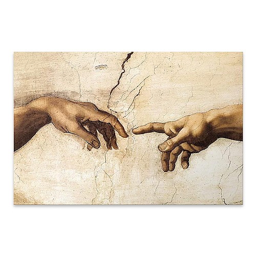 Πίνακας σε καμβά The Creation of Adam Megapap ψηφιακής εκτύπωσης 100x70x3εκ.,Διακόσμηση > Πίνακες,Διακόσμηση Πίνακας σε καμβά The Creation of Adam Megapap ψηφιακής εκτύπωσης 100x70x3εκ.,Διακόσμηση > Πίνακες,Διακόσμηση