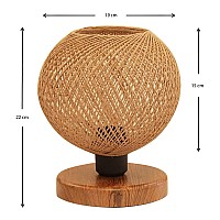 Φωτιστικό επιτραπέζιο Bonnie Megapap E27 κλωστή/Mdf χρώμα φυσικό/καφέ 19x15x22εκ.,Φωτισμός > Επιτραπέζια φωτιστικά,Φωτισμός Φωτιστικό επιτραπέζιο Bonnie Megapap E27 κλωστή/Mdf χρώμα φυσικό/καφέ 19x15x22εκ.,Φωτισμός > Επιτραπέζια φωτιστικά,Φωτισμός