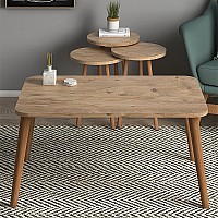 Τραπεζάκι σαλονιού σετ 4 τμχ Soul Megapap χρώμα oak 90x55x43εκ. Τραπεζάκι σαλονιού σετ 4 τμχ Soul Megapap χρώμα oak 90x55x43εκ.,Έπιπλα εσωτερικού χώρου > Τραπεζάκια βοηθητικά