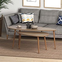 Βοηθητικά τραπεζάκια Elips Megapap από μελαμίνη χρώμα pine oak 116x46x46εκ. Βοηθητικά τραπεζάκια Elips Megapap από μελαμίνη χρώμα pine oak 116x46x46εκ.,Έπιπλα εσωτερικού χώρου > Τραπεζάκια βοηθητικά