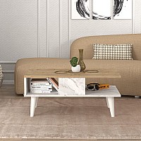 Τραπεζάκι σαλονιού Andros Megapap χρώμα sapphire oak - λευκό εφέ μαρμάρου 90x54x39,6εκ. Τραπεζάκι σαλονιού Andros Megapap χρώμα sapphire oak - λευκό εφέ μαρμάρου 90x54x39,6εκ.,Έπιπλα εσωτερικού χώρου > Τραπεζάκια σαλονιού