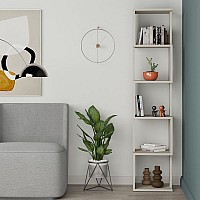Βιβλιοθήκη Piri Megapap χρώμα sandstone 35x30x161εκ.,Έπιπλα εσωτερικού χώρου > Βιβλιοθήκες