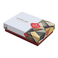 Σετ παπλωματοθήκη Jayda Cotton Box 3 τμχ Μονή (160x220) χρώμα ροζ - λευκό