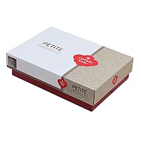 Σετ παπλωματοθήκη Mote Cotton Box 4 τμχ Διπλή (200x220) χρώμα κόκκινο