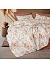 Σετ παπλωματοθήκη Lamina Cotton Box 4 τμχ Διπλή (200x220) χρώμα cinnamon 