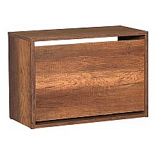 Παπουτσοθήκη 6 ζεύγων Step Megapap σε χρώμα καρυδί 60x30x42εκ. 