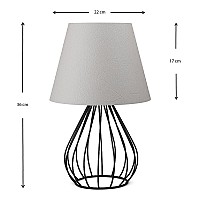 Φωτιστικό επιτραπέζιο Akerlind Megapap ύφασμα Pvc/μέταλλο χρώμα ανοιχτό γκρι/μαύρο 22x17x36εκ.,Φωτισμός > Επιτραπέζια φωτιστικά,Φωτισμός Φωτιστικό επιτραπέζιο Akerlind Megapap ύφασμα Pvc/μέταλλο χρώμα ανοιχτό γκρι/μαύρο 22x17x36εκ.,Φωτισμός > Επιτραπέζια φωτιστικά,Φωτισμός