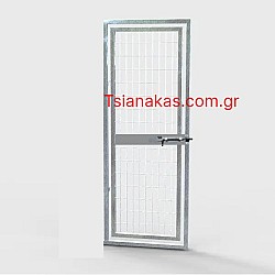 Πόρτα 100Χ185εκ . Πλαίσιο πόρτας με άκαμπτο πλέγμα διαστάσεων 100Χ185εκ