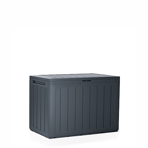 Μπαούλο Αποθήκευσης Κήπου 190lt PROSPERPLAST Woodebox MBWL190-S433 78x43,3x55Y cm Ανθρακί ή Καφέ