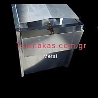 Ποτίστρα προβάτων, Ποτίστρα αιγοπροβάτων,Αυτόματη Ομαδική Γαλβανιζέ Μεταλλική Ποτίστρα για Αμνοερίφια  Υψηλής Πίεσης
