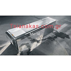 Ποτίστρα προβάτων, Ποτίστρα αιγοπροβάτων,Αυτόματη Ομαδική Γαλβανιζέ Μεταλλική Ποτίστρα για Αμνοερίφια  Υψηλής Πίεσης