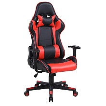 A6250 ΜΑΥΡΟ/ΚΟΚΚΙΝΟ ΠΟΛΥΘΡΟΝΑ GAMING 