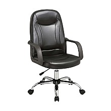 BS9600 ΜΑΥΡΟ PVC ΠΟΛΥΘΡΟΝΑ ΓΡΑΦΕΙΟΥ 