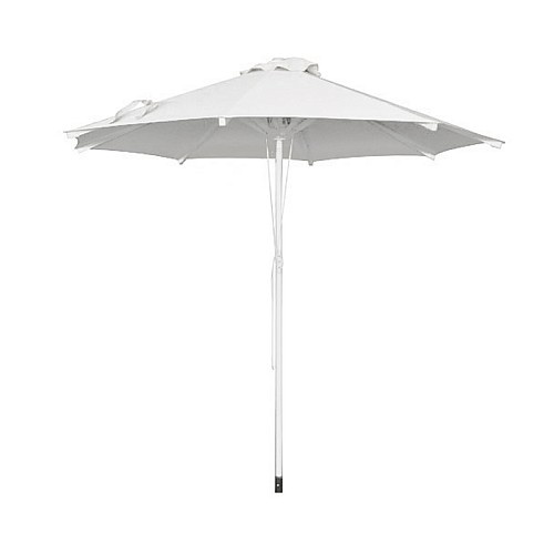 ΟΜΠΡΕΛΑ Φ.230 OFF WHITE ΑΛΟΥΜ.8ΑΚΤ.16Χ26/1Φ.48Χ2mm,Ομπρέλες,Έπιπλα κήπου