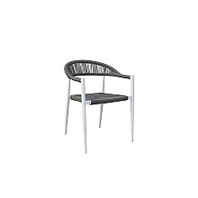 VALERIA WHITE/GREY ΠΟΛ/ΝΑ ΑΛΟΥΜΙΝΙΟΥ 57Χ57Χ78εκ.  VALERIA WHITE/GREY ΠΟΛ/ΝΑ ΑΛΟΥΜΙΝΙΟΥ 57Χ57Χ78εκ.