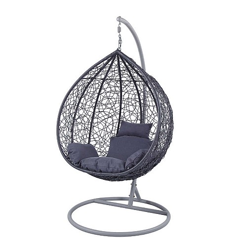 NEST12 ΑΝΘΡΑΚΙ 103Χ117/Φ102Χ200εκ. ΜΕΤΑΛΛΙΚΗ NEST12 ΑΝΘΡΑΚΙ 103Χ117/Φ102Χ200εκ. ΜΕΤΑΛΛΙΚΗ,Κούνιες Βεράντας,Εξοπλισμός Εξωτερικών Χώρων