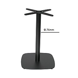 FLAT-S 50Χ50Χ72εκ.(Σ)ΒΑΣΗ ΜΕΤΑΛΛΙΚΗ 16kg ΜΑΥΡΗ FLAT-S 50Χ50Χ72εκ.(Σ)ΒΑΣΗ ΜΕΤΑΛΛΙΚΗ 16kg ΜΑΥΡΗ