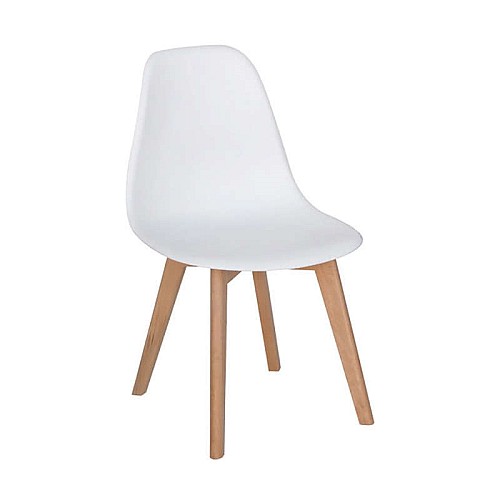LOFT PLUS ΚΑΡΕΚΛΑ ΛΕΥΚΟ(Σ4)ΡΡ LOFT PLUS ΚΑΡΕΚΛΑ ΛΕΥΚΟ(Σ4)ΡΡ,Έπιπλα εσωτερικού χώρου > Καρέκλες - Πολυθρόνες τραπεζαρίας,Έπιπλα εσωτερικού χώρου