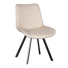 ALESIA S BEIGE ΥΦΑΣΜΑ ΚΑΡΕΚΛΑ ΜΕΤΑΛΛΙΚΗ 