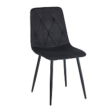 EVA BLACK VELVET ΥΦΑΣΜΑ ΚΑΡΕΚΛΑ ΜΕΤΑΛΛΙΚΗ 