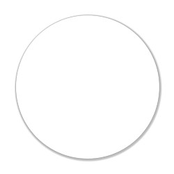 HPL Φ69 ΕΠΙΦΑΝΕΙΑ WHITE 12mm HPL Φ69 ΕΠΙΦΑΝΕΙΑ WHITE 12mm