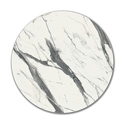 HPL Φ69 ΕΠΙΦΑΝΕΙΑ WHITE CARRARA 12mm HPL Φ69 ΕΠΙΦΑΝΕΙΑ WHITE CARRARA 12mm